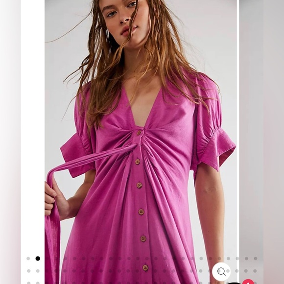 COPY - Free people Vintage Summer Midi Dress - Picture 2 of 4